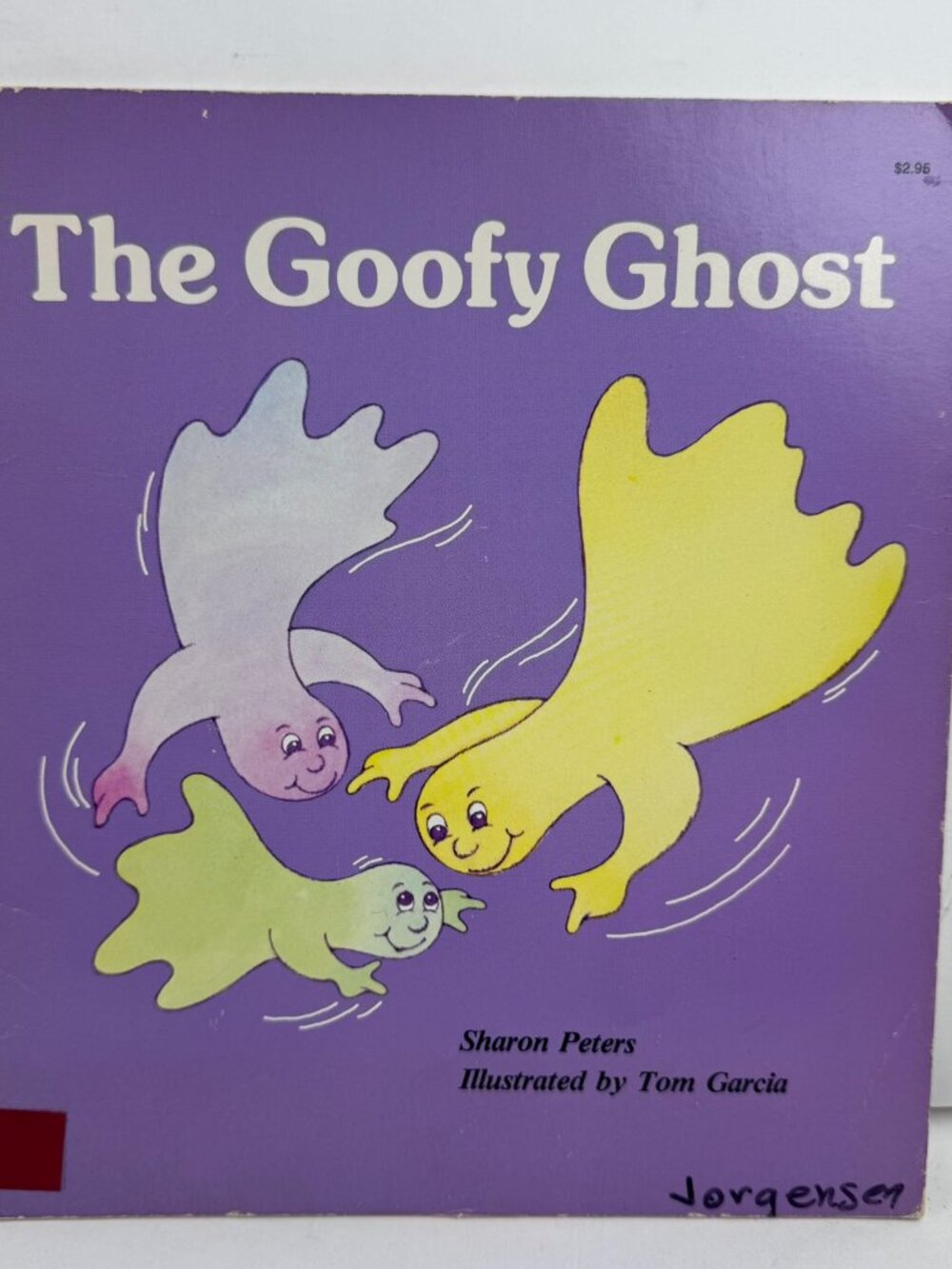 The Goofy Ghost Sharon Peters Troll Associates Paperback Book Vintage Spine Wear